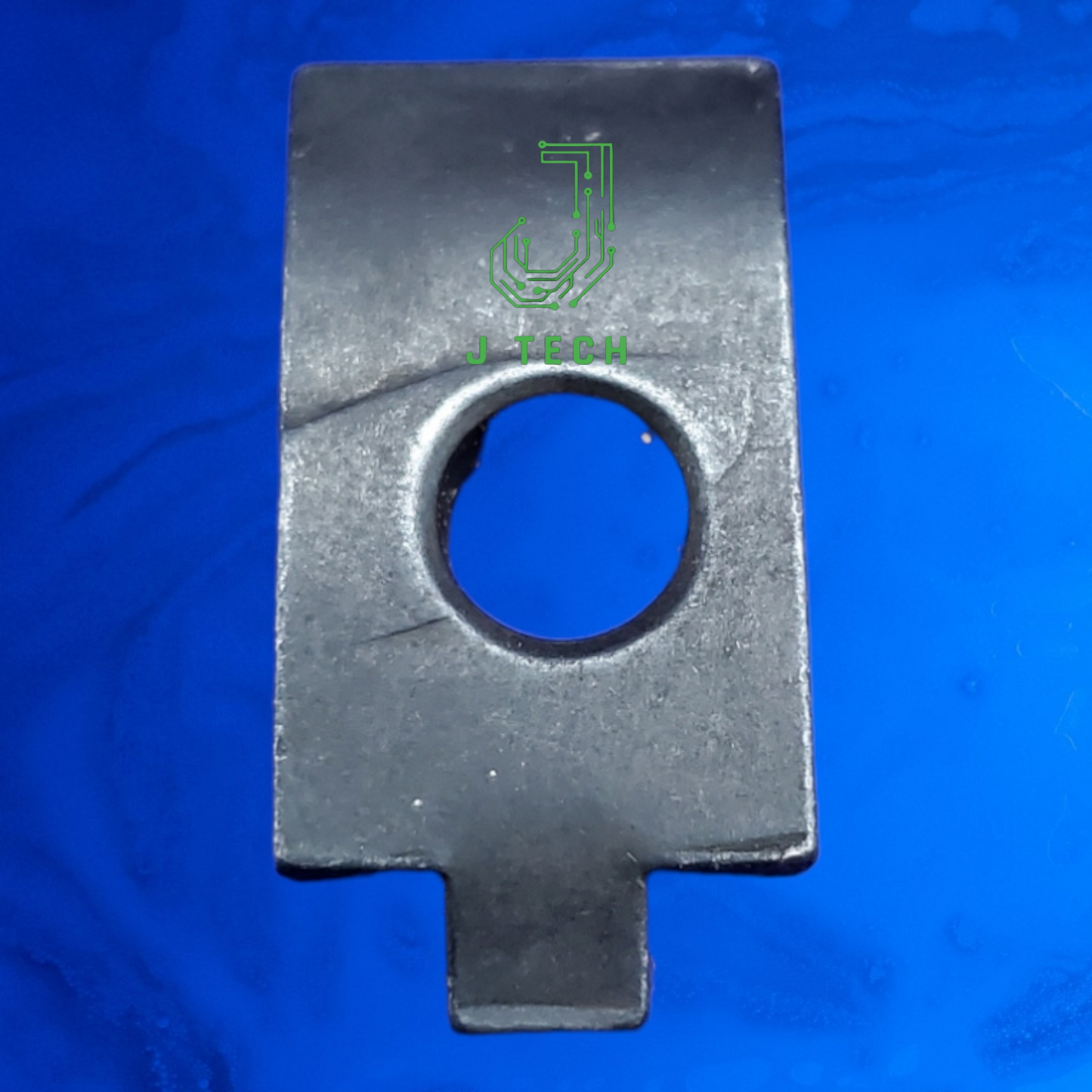 Knife block presser foot